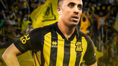 الاتحاد السعودي يوقف اللاعب المغربي حمدالله 4 أشهر