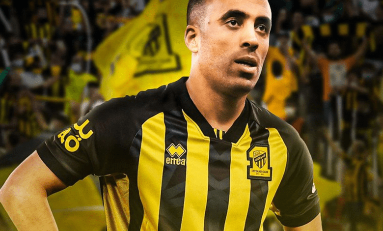 الاتحاد السعودي يوقف اللاعب المغربي حمدالله 4 أشهر